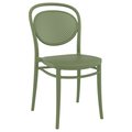 Compamia 17.3 in. Marcel Resin Outdoor Chair, Olive Green ISP257-OLG